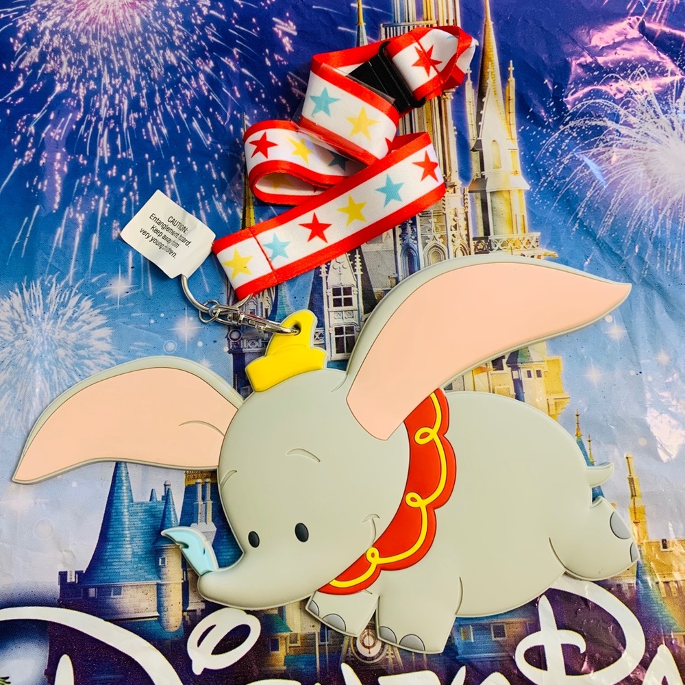 Disney Parks Dumbo Passholder Lanyard